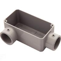 Condulete Fixo 1" Tipo "lr" - Sem Tampa / Rosca Bsp / Com Pintura Eletrostática A Pó Tramontina - 1