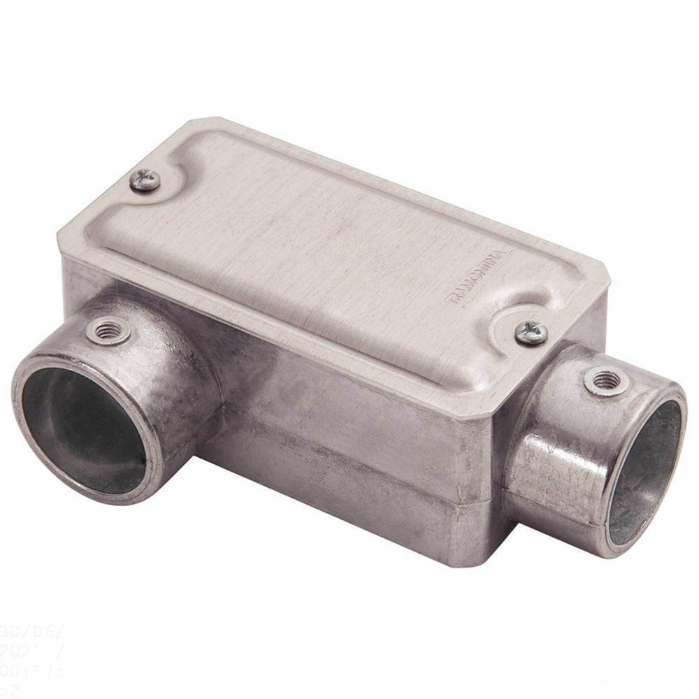 Condulete Fixo 3/4" Tipo "lr" - Com Tampa / Sem Rosca / Sem Pintura Tramontina - 1