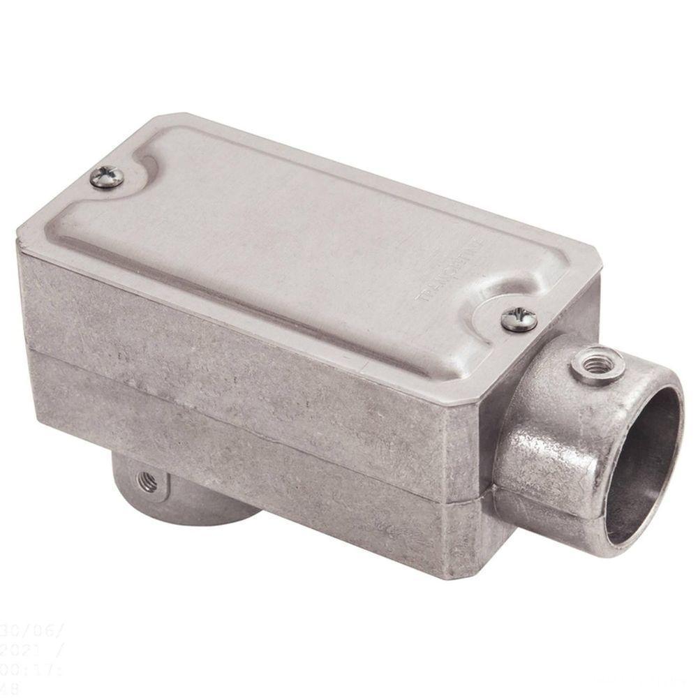 Condulete Fixo 3/4" Tipo "lb" - Com Tampa / Sem Rosca / Sem Pintura Tramontina - 1