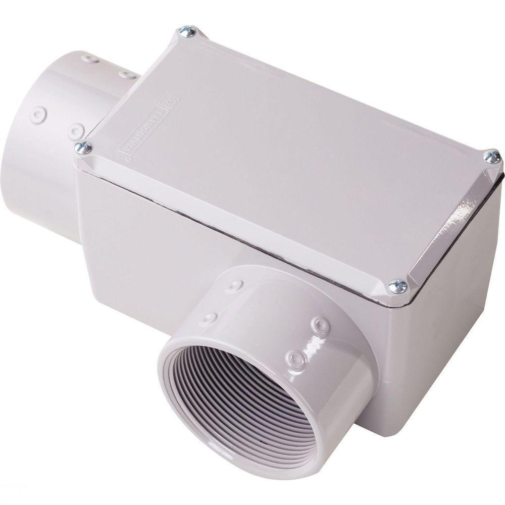 Condulete Fixo 4" Tipo "ll" - Com Tampa / Rosca Npt / Com Pintura Eletrostática A Pó Tramontina - 1