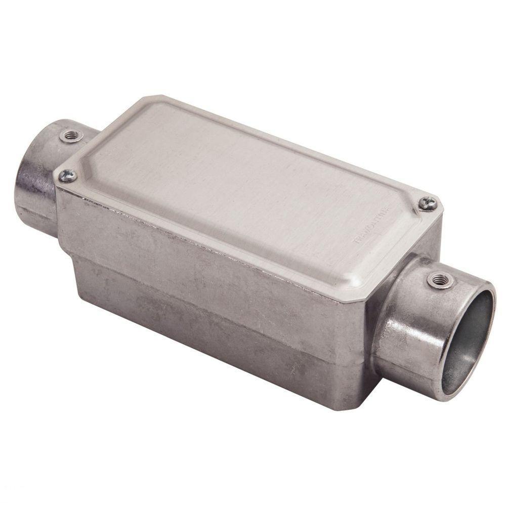 Condulete Fixo 1" Tipo "c" - Com Tampa / Sem Rosca / Sem Pintura Tramontina - 1