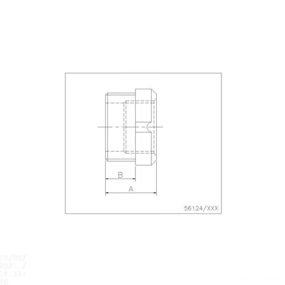 Redução Com Rosca 1.1/2" X 1" Tramontina Sem Pintura Tramontina - 6