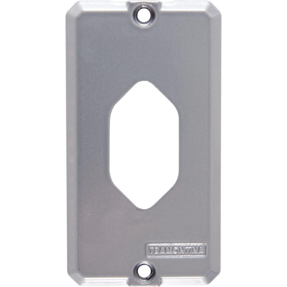 Tampa Para Condulete 1/2" E 3/4" 1 Posto Vertical Tramontina - 6