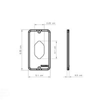Tampa Para Condulete 1/2" E 3/4" 1 Posto Vertical Tramontina - 2