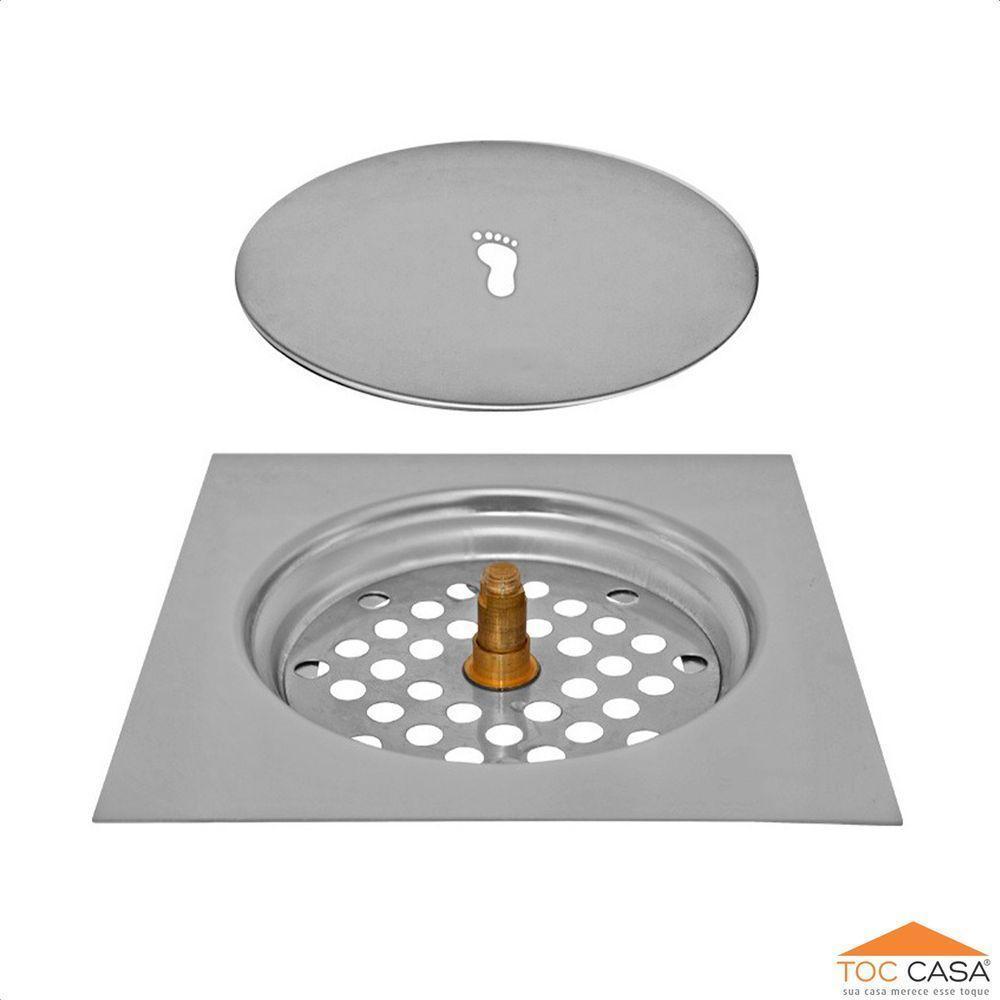 Ralo Click Quadrado 10X10 - 5