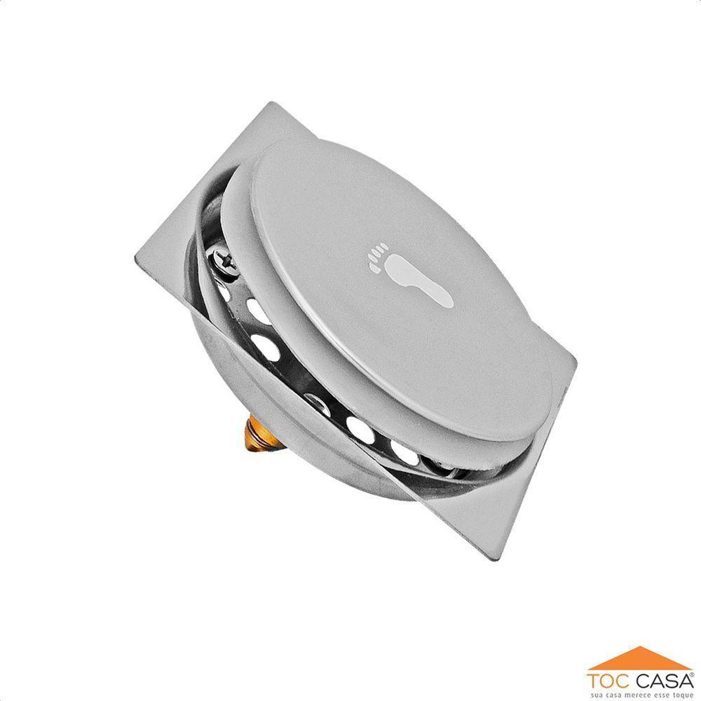 Ralo Click Quadrado 10X10 - 6