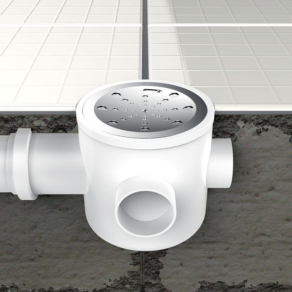 Tampa Grelha Blukit Para Ralos Redondo 10cm Com Fecho Inox - 3