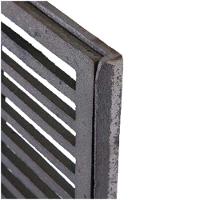 Ralo Grelha E Caixilho De Ferro Fundido Esgoto 10x50cm - 2