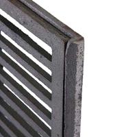 Ralo Grelha E Caixilho De Ferro Fundido Esgoto 20X100Cm. - 3