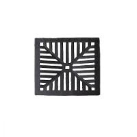 Ralo Grelha Ferro Fundido Captação Esgoto Escoamento 15X15Cm - 2