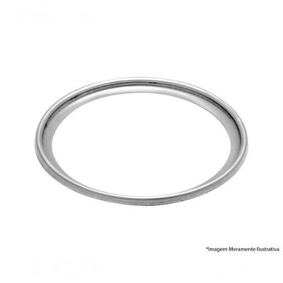 Porta Grelha Redondo 15Cm Aco Inox Blister