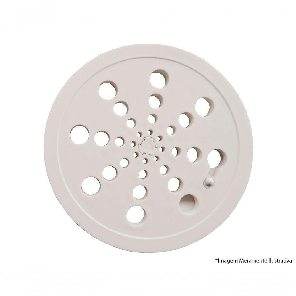 Grelha Redonda Plast Abre/Fecha 100Mm - 1