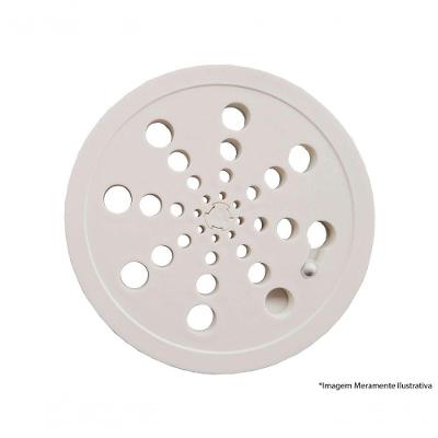 Grelha Redonda Plast Abre/Fecha 100Mm
