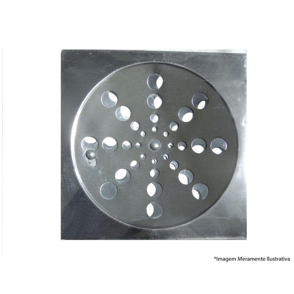 Grelha Aco Inox Overtime C/Fecho Quad 15Cm - 1