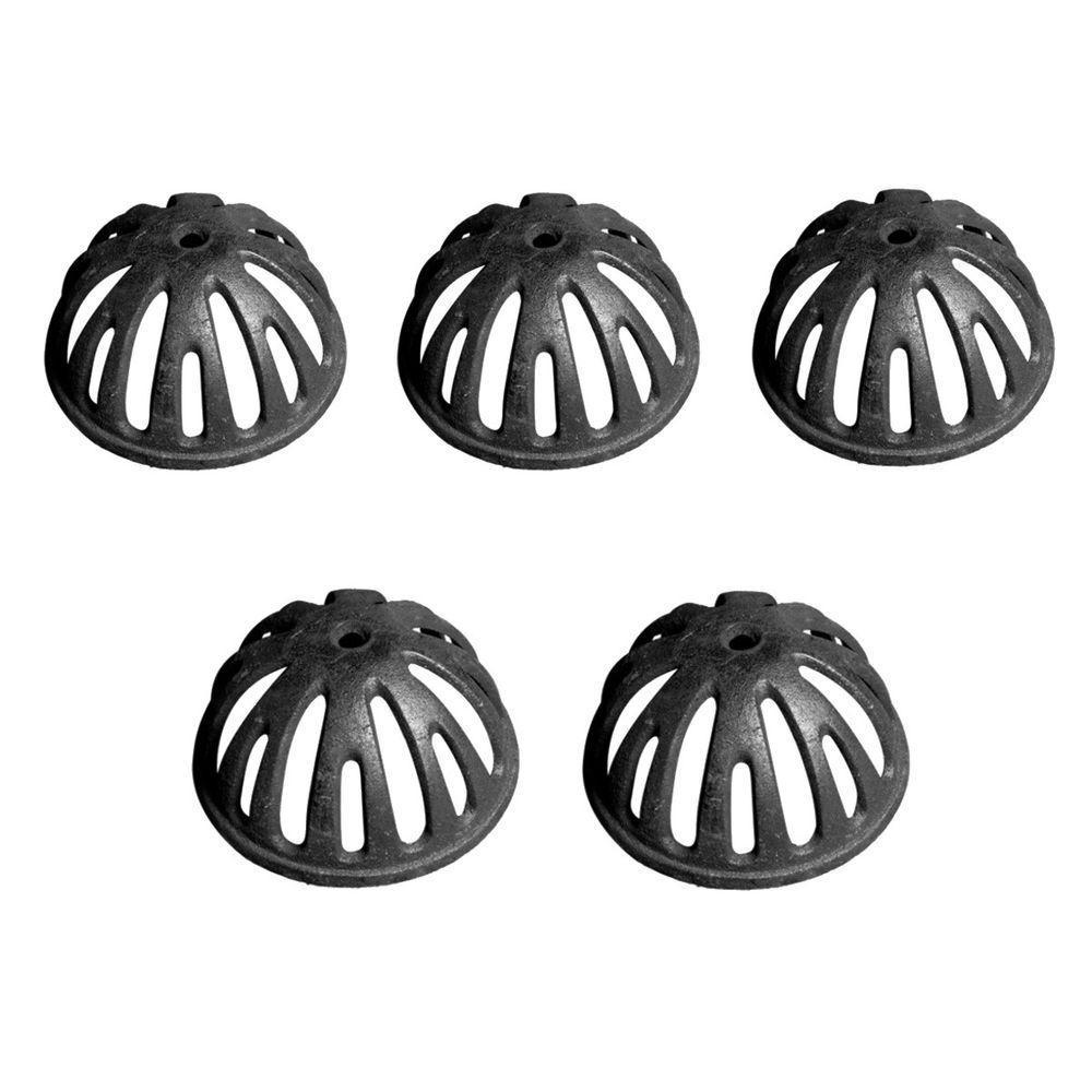 Kit 5 Ralos Semi Esférico Tipo Abacaxi 150Mm Diâmetro 6 Pol. - 1