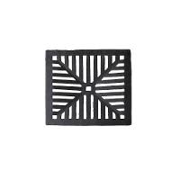 Ralo Grelha Ferro Fundido Captação Esgoto Escoamento 30x30cm - 1