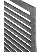 Grelha Ferro Fundido de Captação Calçada Garagem 10x100cm - 4