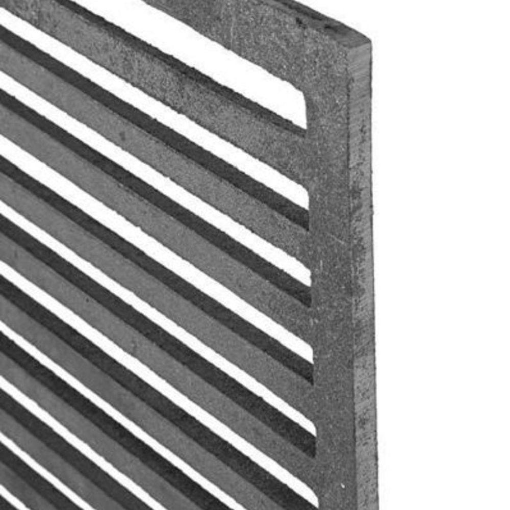 Grelha Ferro Fundido de Captação Calçada Garagem 30x50cm - 2
