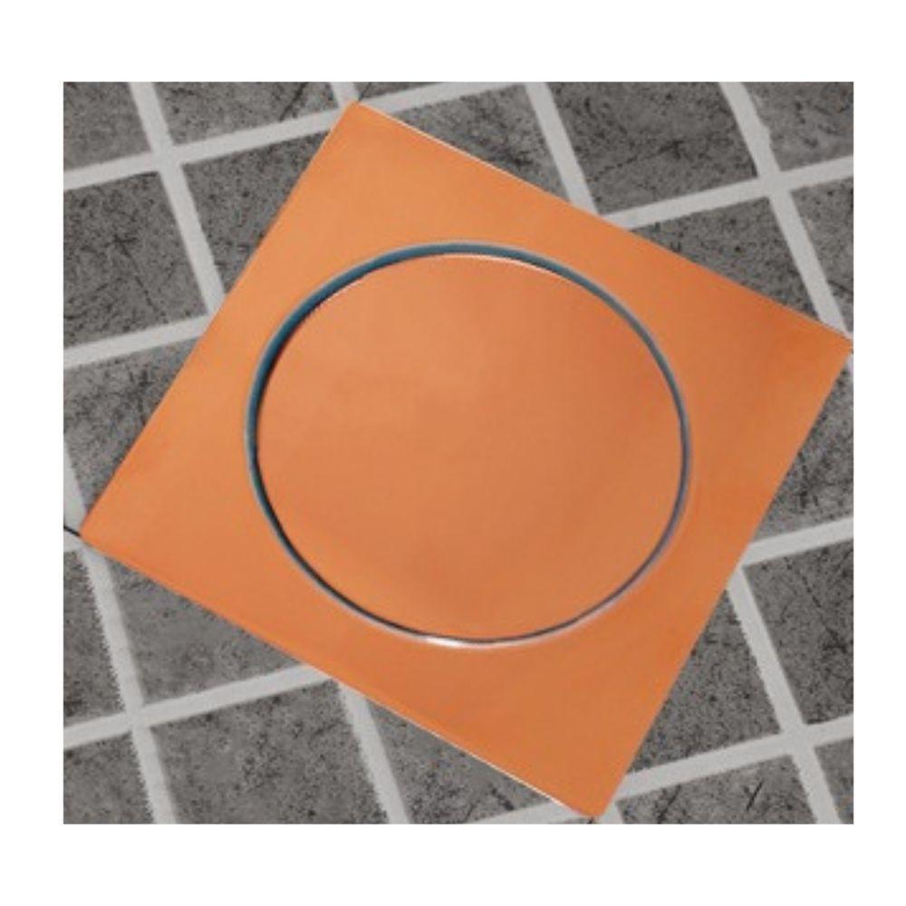 Ralo Click Quadrado 10x10cm Rose - 5