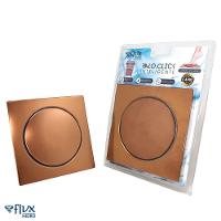 Ralo Click Quadrado 10x10cm Rose - 16