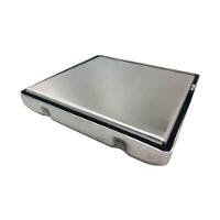 Ralo Oculto Duplo Quadrado 15x15cm Inox - 8