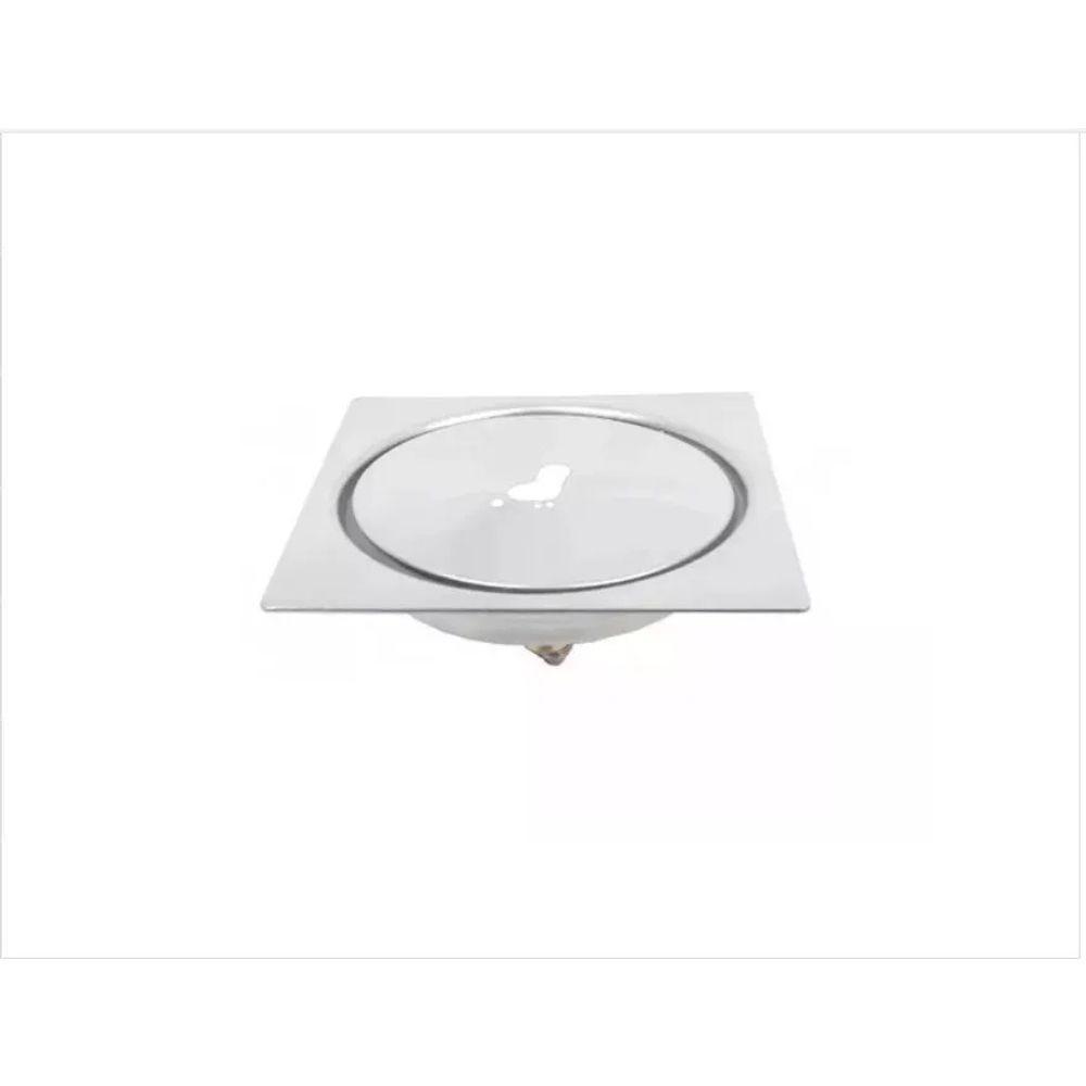 Ralo Fechamento Automático Inteligente Tipo Click 15X15Cm - 6