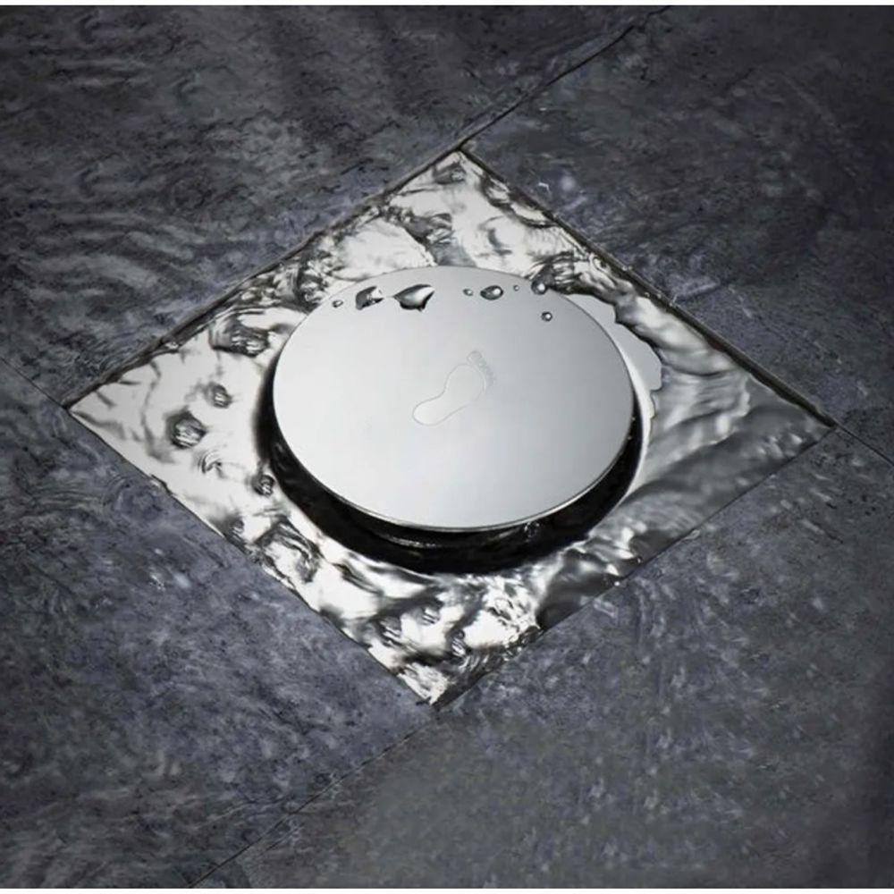 Ralo Fechamento Automático Inteligente Tipo Click 15X15Cm - 7