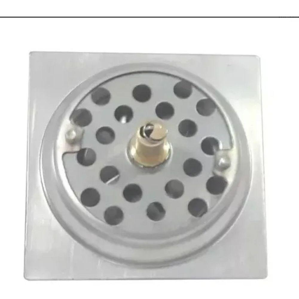 Ralo Fechamento Automático Inteligente Tipo Click 10X10Cm - 2