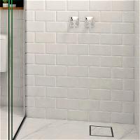 Ralo Invisível Rebaixado Adaptado Caixa Sifonada Cinza 18cm - 2