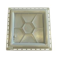 Tampa Casa Máquina Piscina Rebaixada Simples Grelha 80x80 B1