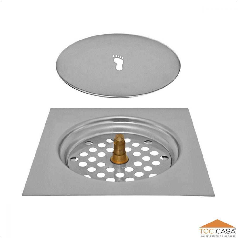 Ralo Click Quadrado 10X10 - 3