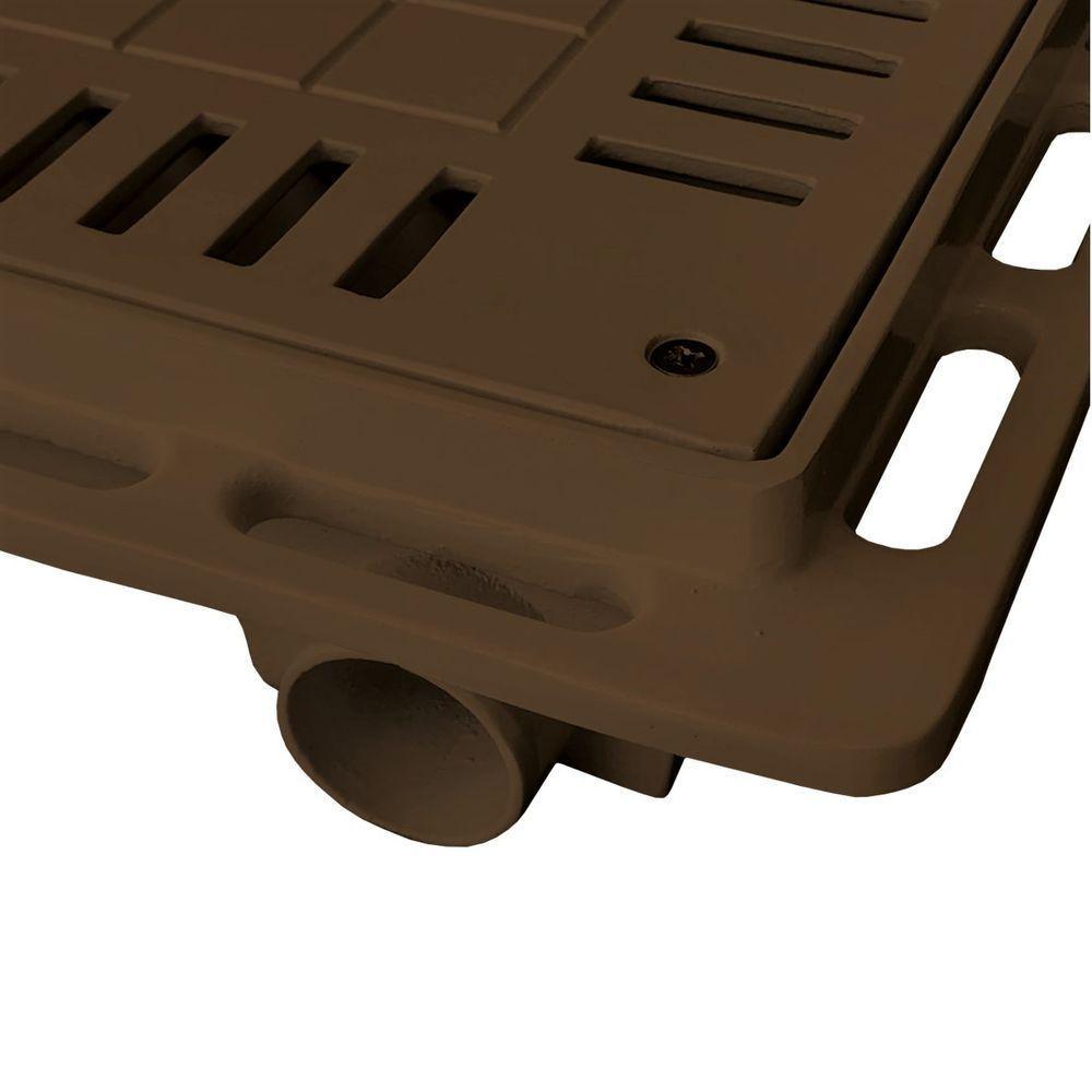 Tampa Casa De Máquina Piscina Lisa Simples Grelha 80x80cm M - 4