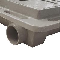 Tampa Casa Máquina Piscina Lisa Articulada Grelha 80x80cm C - 9