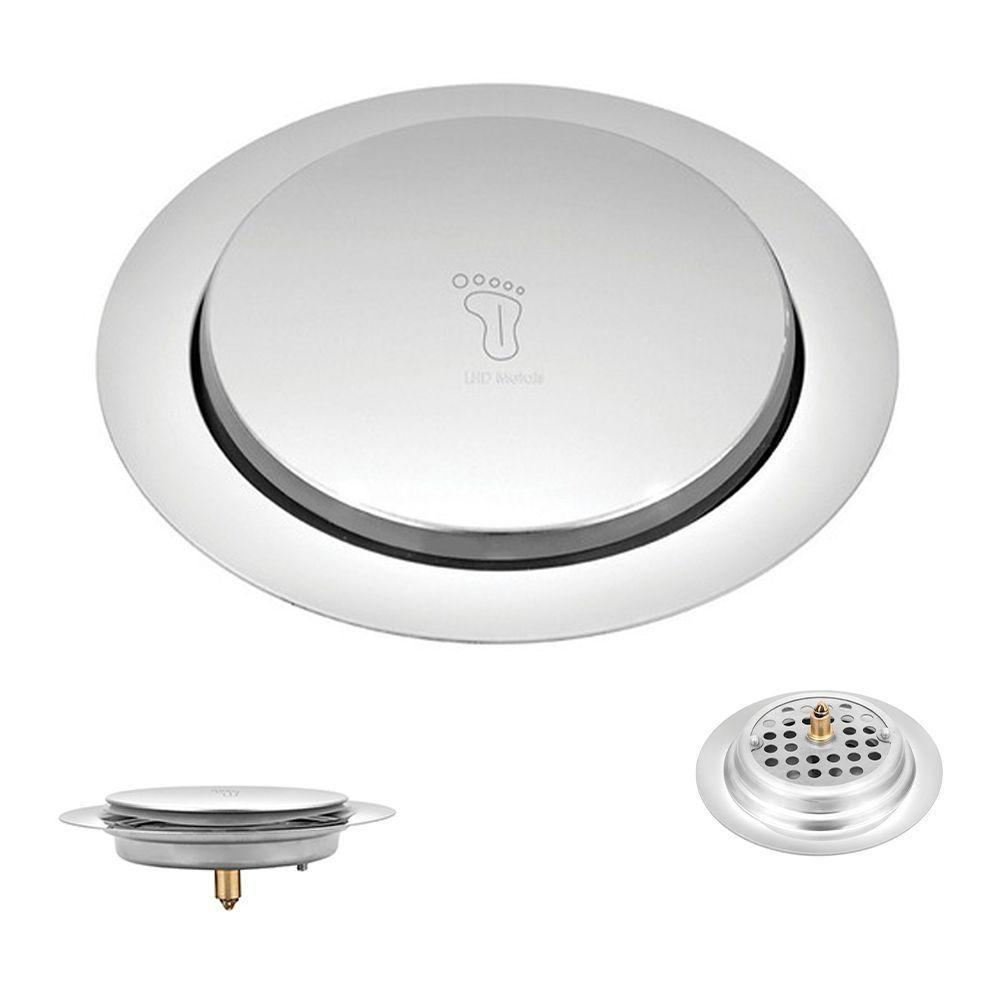 Ralo Click Inteligente 15X15 Inox Redondo Casa Banheiro - 1