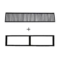 Ralo Grelha E Caixilho De Ferro Fundido Esgoto 30x100cm - 5