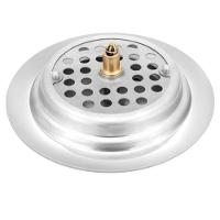 Ralo Click Inteligente Inox 15X15 Lavabo Banheiro Redondo - 3