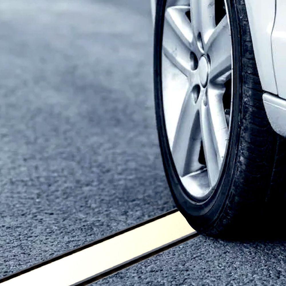 Grelha Linear Invisível Oculta Com Caixilho Fendi 100x8cm - 2