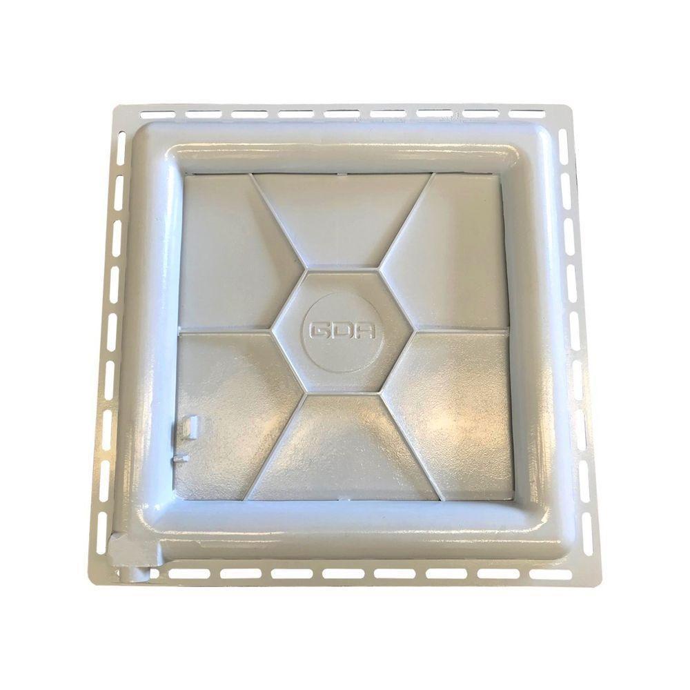 Tampa Casa De Máquina Piscina Lisa Simples Grelha 80x80cm B2 - 5