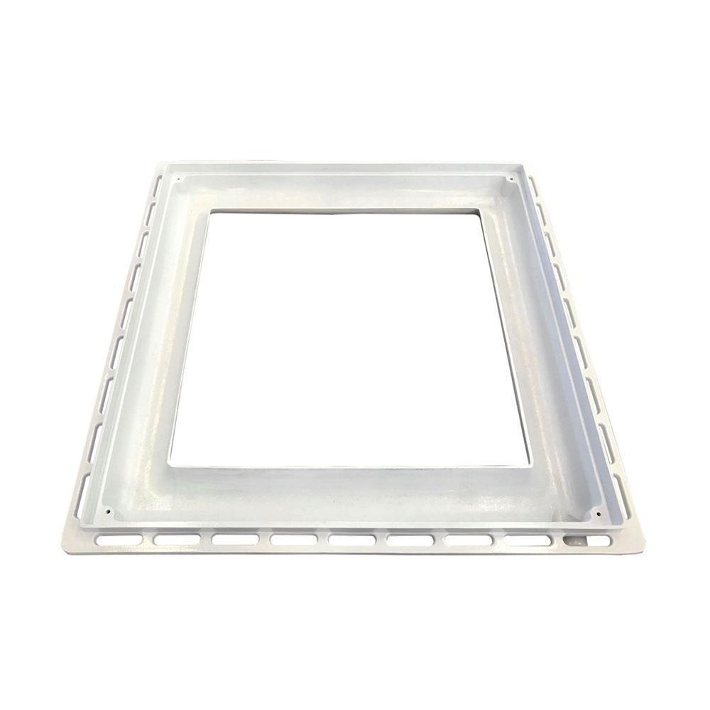 Tampa Casa De Máquina Piscina Lisa Simples Grelha 80x80cm B2 - 6