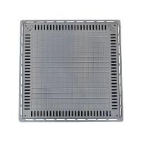 Tampa Casa De Máquina Piscina Lisa Simples Grelha 80x80cm C - 1