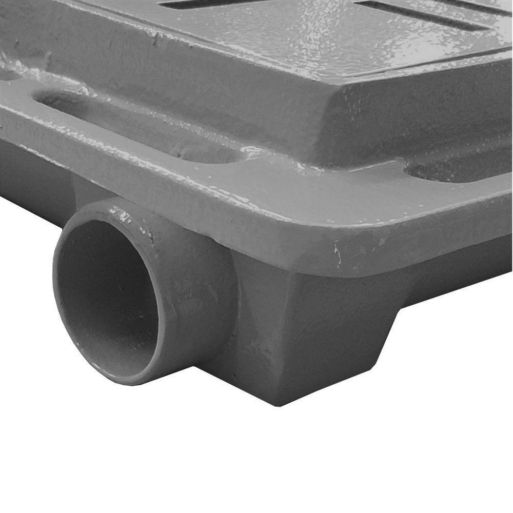 Tampa Casa De Máquina Piscina Lisa Art Grelha 110x110cm C - 8