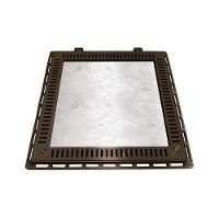 Tampa Casa Máquina Piscina Rebaixada Art Grelha 80x80cm M - 1