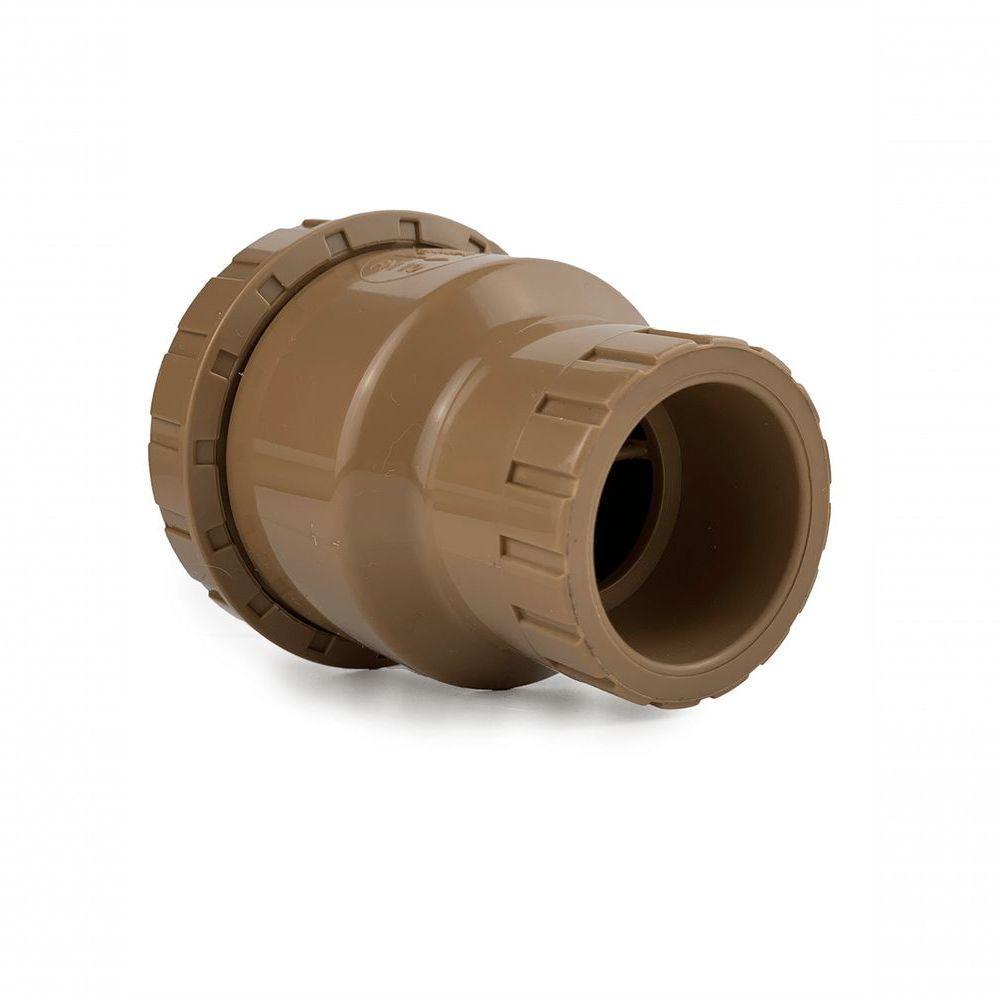 Válvula De Retenção Soldável 50mm - 1 1/2 Pvc Marron Higiban - 4