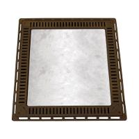 Tampa Casa Máquina Piscina Rebaixada Simples Grelha 80x80 M - 1