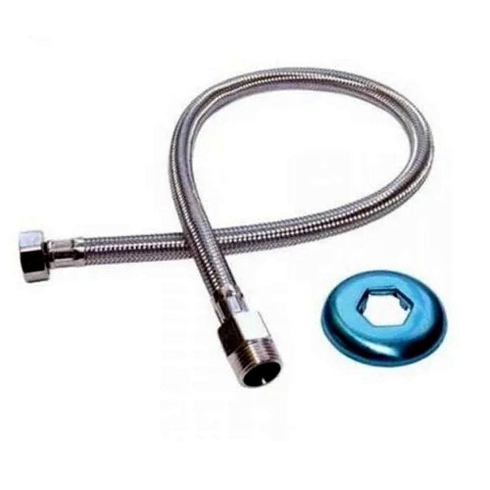 Engate Flexível De Aço Inoxidável Machoxfêmea (1/2) 40Cm Ref. 7545 - 1