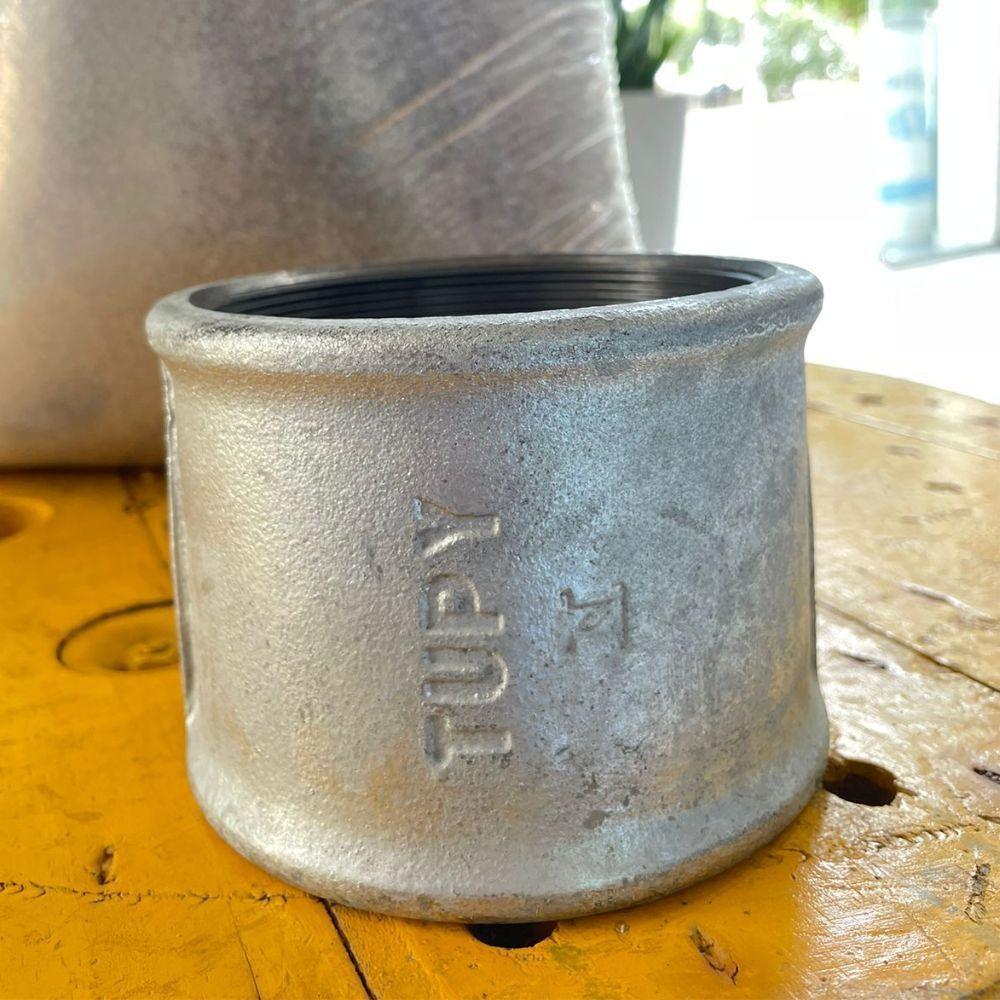 Luva Galvanizada Rosca Interna Tupy Tamanho 3" - 2