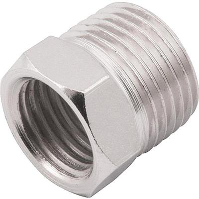 Adaptador 3/8X1/4" Macho/Npt Aço Zincado Com 1 Peça - Vonder