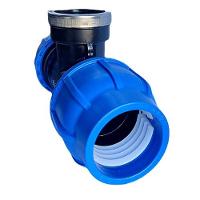 Tê 50 Mm Rosca Fêmea 1 1.2 Pol Pn16 - Irritec - 6