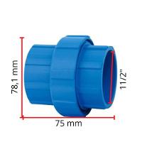 União Roscável 1.1/2 Polegadas - Viqua - 3