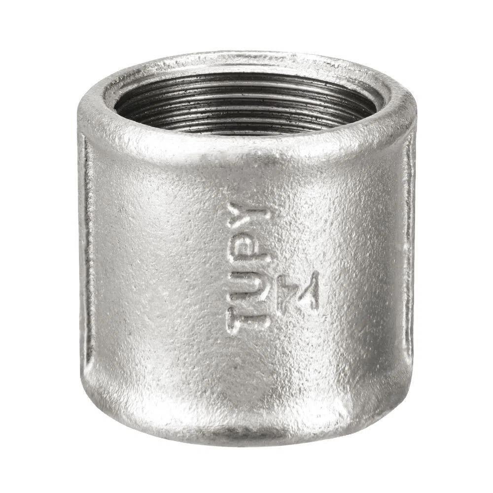 Luva Galvanizada Rosca Interna Tupy Tamanho 4" - 1